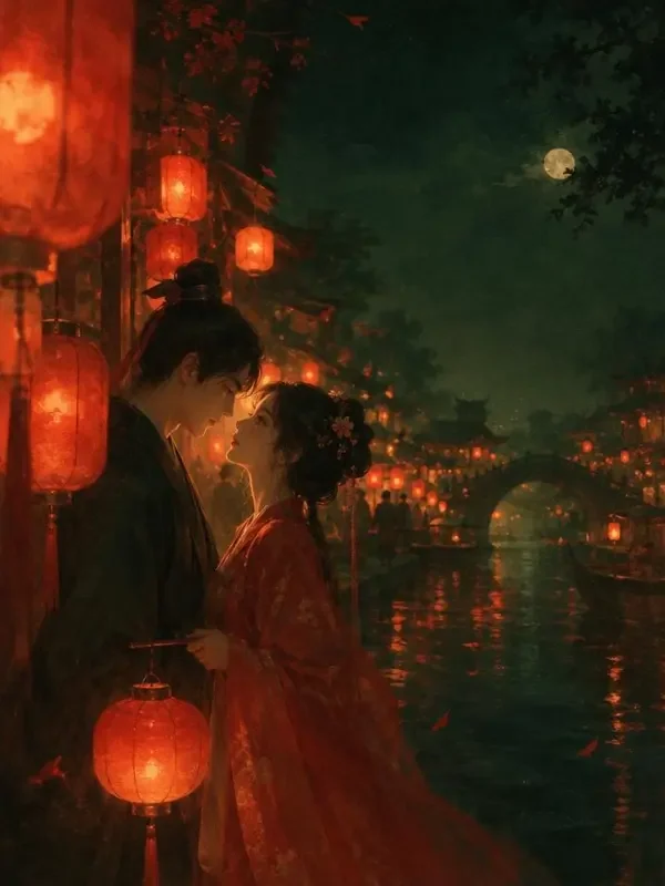 短剧《花灯照亮回家路》封面海报